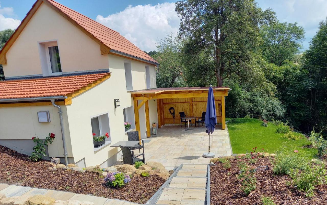 Ferienhaus Richtermuehle 赛博尼茨 外观 照片
